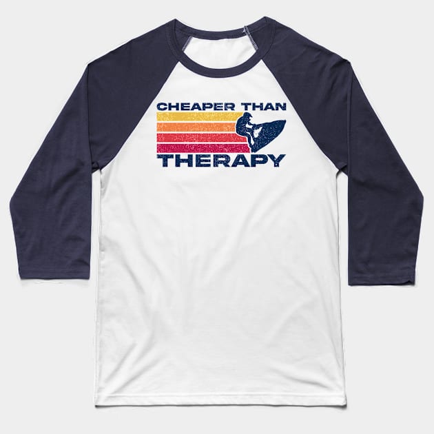 Therapy for Jet Ski Lover V2 Baseball T-Shirt by Sachpica